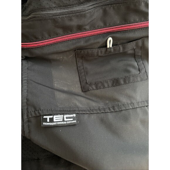 EUC ScottEVest RFID TEC Travel Vest Womens Black Full Zip Cargo  Sz L - Picture 11 of 14